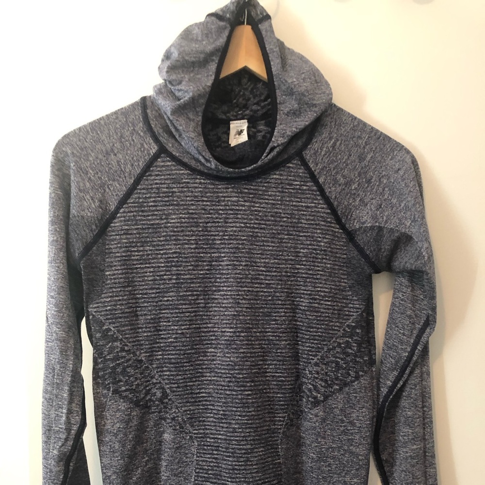 j. crew x NB seamless hoody